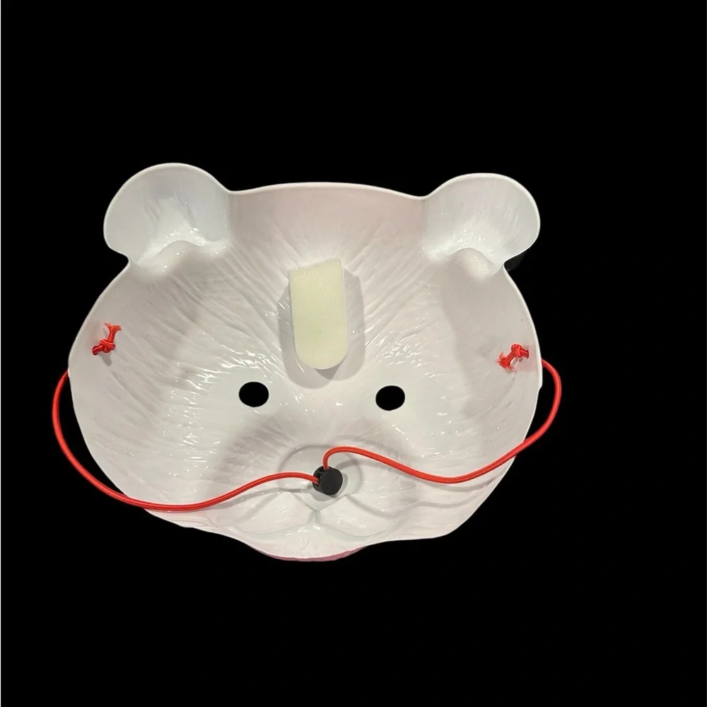 PANDA HALLOWEEN MASK NEW BK/WHITE. UNISEX KIDS